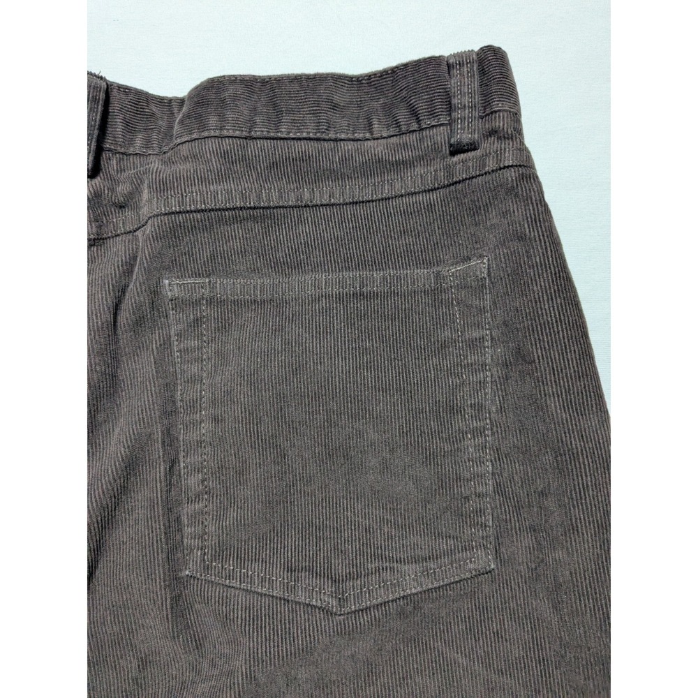 BROOKS BROTHERS Men 36X30 Brown Cotton Stretch Corduroy‎ Pants - Picture 14 of 15